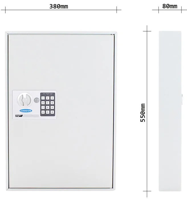 Rottner Skrzynka na klucze z zamkiem elektronicznym S-100 EL, na 100 kluczy