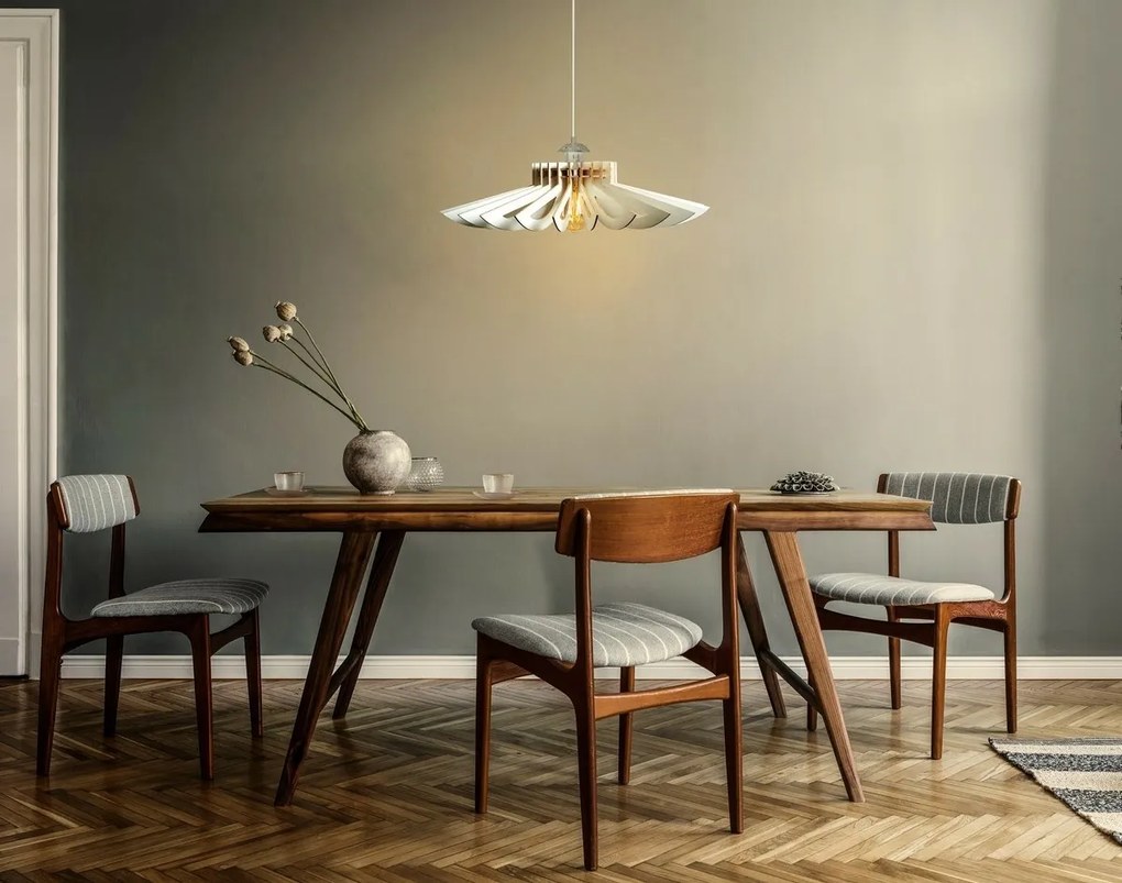 Lampa wisząca Daisy 160-T, biała