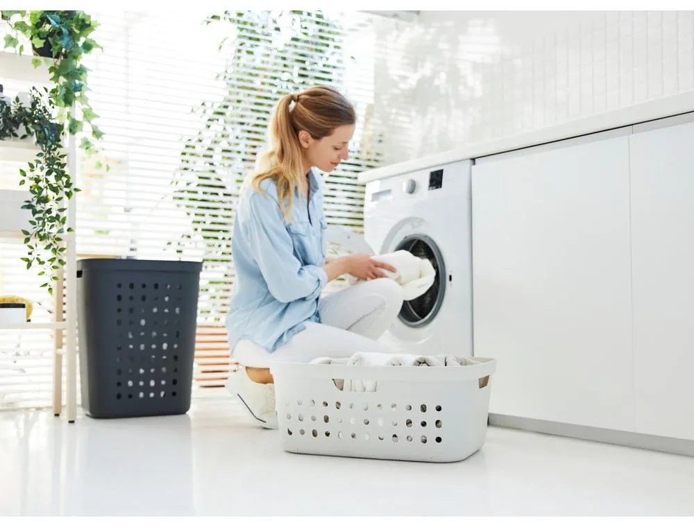 Plastikowy kosz na pranie 55 l Jona – Rotho