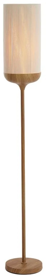 Lampa stojąca w naturalnym kolorze z tekstylnym kloszem (wysokość 159 cm) Dania – Light &amp; Living