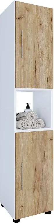 Meble łazienkowe Szafka łazienkowa Wysoka szafka Flandu