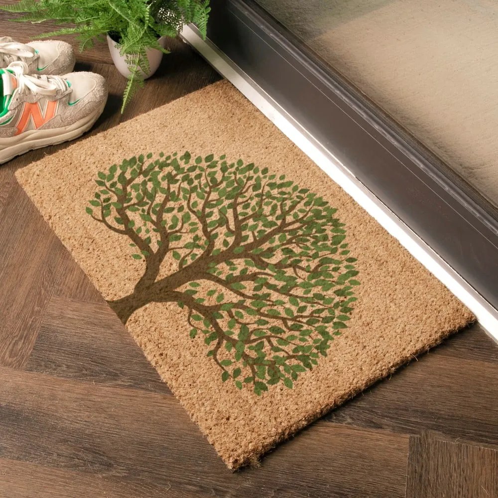 Wycieraczka z włókna kokosowego 40x60 cm Tree of Life – Artsy Doormats