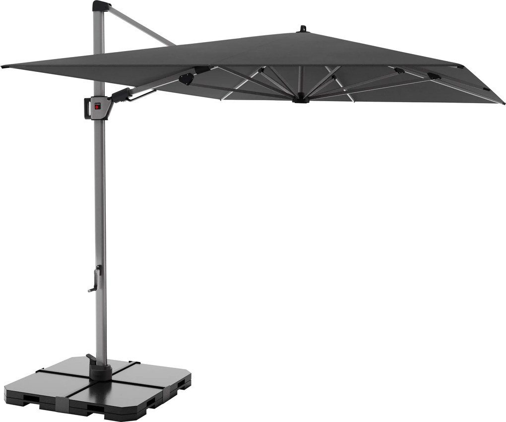 Knirps HYPERION 330 x 240 PRESTIGE - luksusowy parasol ogrodowy z bocznym wysięgnikiem