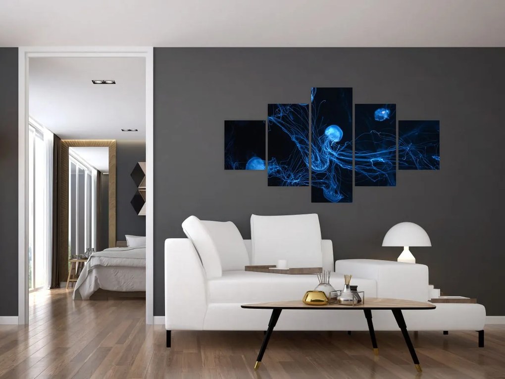 Obraz - Meduza (125x70 cm)