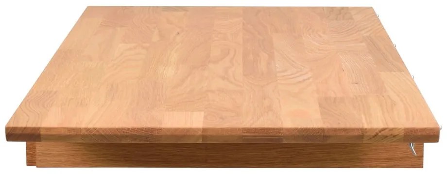 Dodatkowy blat do stołu z litego drewna dębowego 120x45 cm Filippa – Rowico