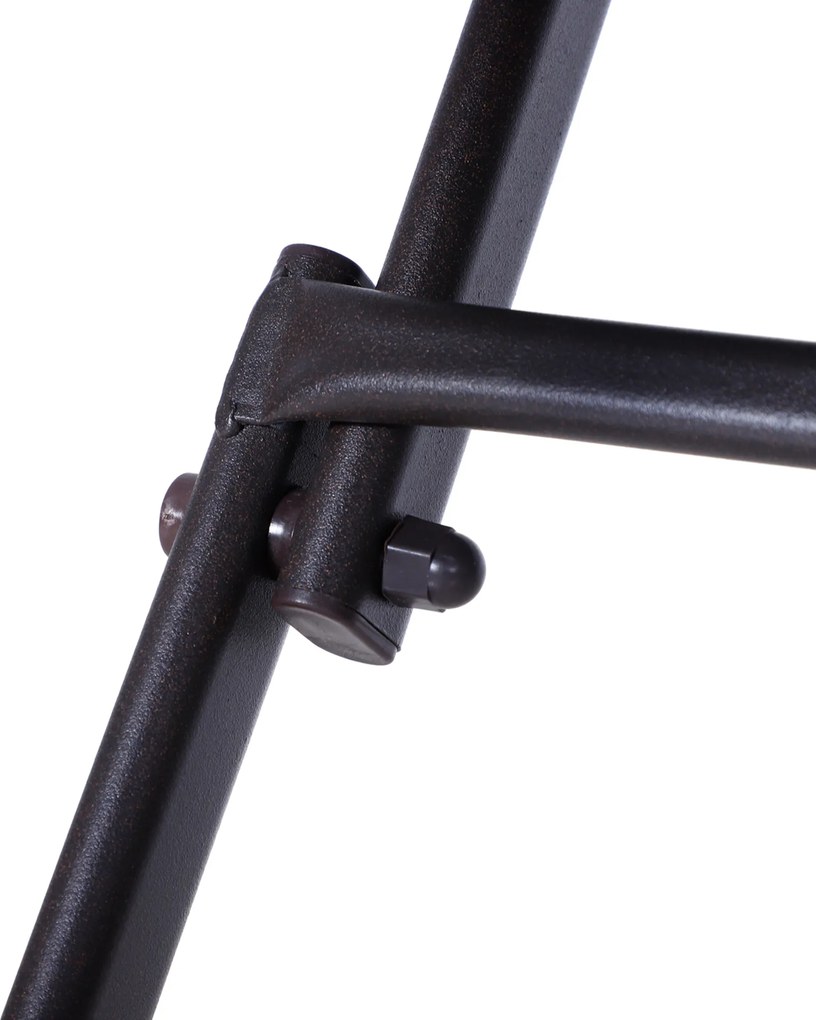 Outsunny technorattan 3-cz. zestaw bistro komplet stół z krzesłami komplet mebli ogrodowych z rattanu