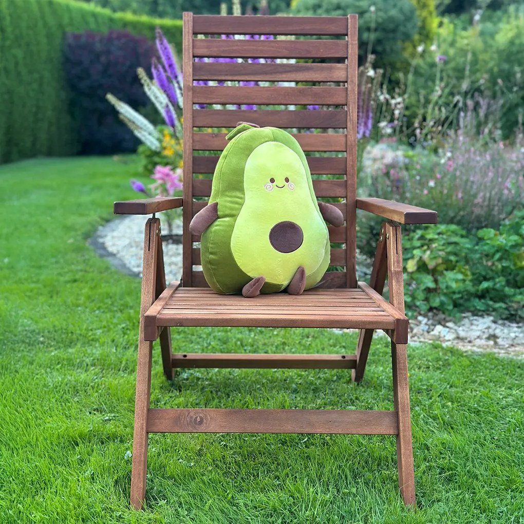 Poduszka Squish Awokado Béďa, 45 x 36 x 16 cm