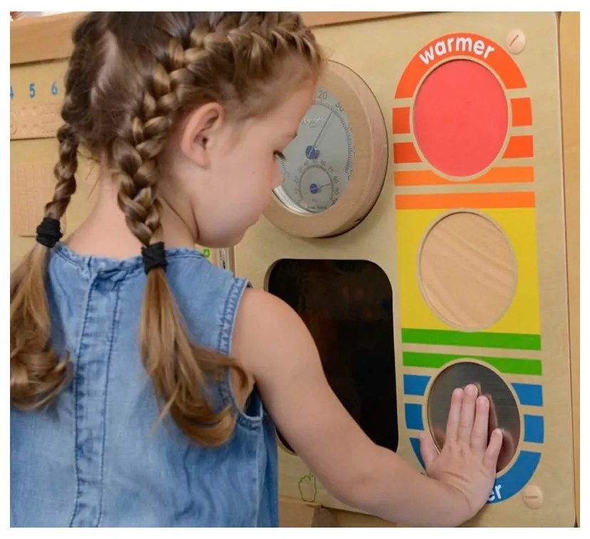 Masterkidz nauka o temperaturze ścienna tablica edukacyjna flex