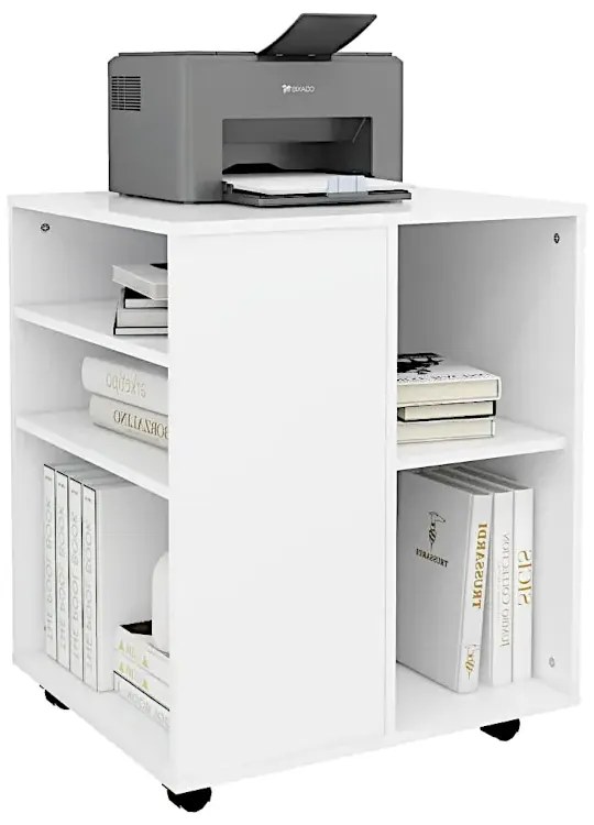 Biały kontenerek do biurka D7-F35