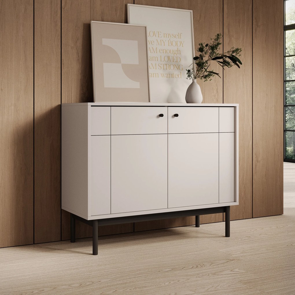 Komoda GIAPPONESE 104 cm do Salonu Sypialni Kaszmir