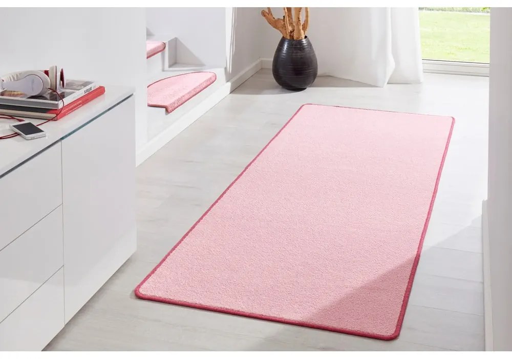 Jasnoróżowy chodnik 80x200 cm Fancy – Hanse Home