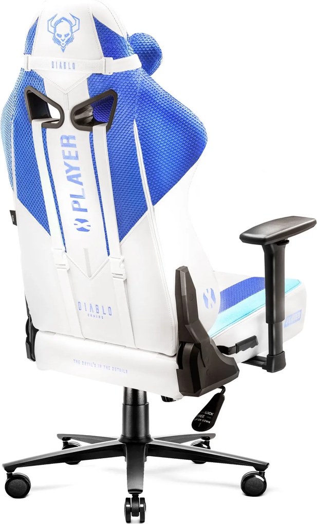 Fotel gamingowy Diablo X-Player 2.0 Normal Size Frost White
