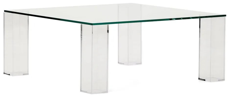 Szklany stolik 85x85 cm Adularia – Kave Home