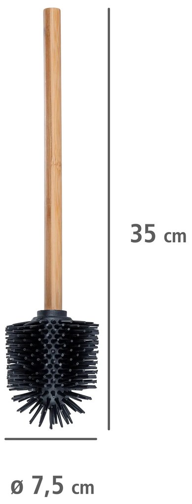 Silikonowa szczotka wc, Ø 7,5 cm, WENKO