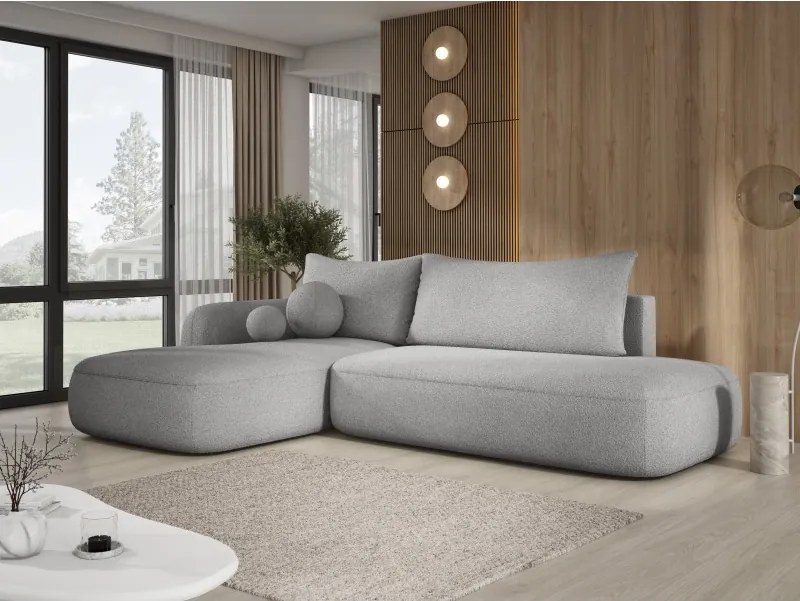 Narożnik wolnostojący BABU układ L Lewy Tkanina NOWORNEVER 92