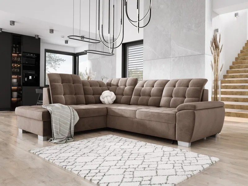 Narożnik LOTTA L wolnostojący Lewostronny tkanina SALVADOR 03 WERSAL