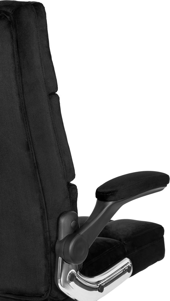 Pikowane krzesło biurowe z weluru London