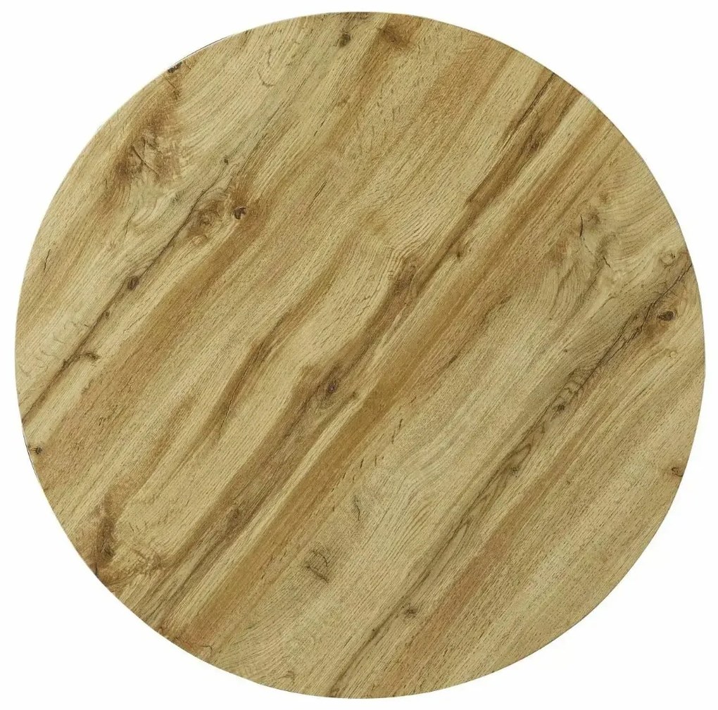 ŁAWA POLO DĄB ARTISAN/CZARNY FI 80 FI 60 (ZESTAW) SIGNAL