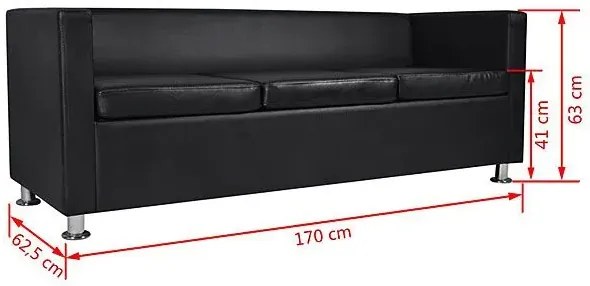 Sofa 3-osobowa W7-P65