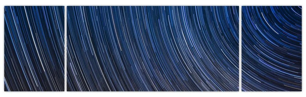 Obraz nocnych gwiazd i nieba (170x50 cm)