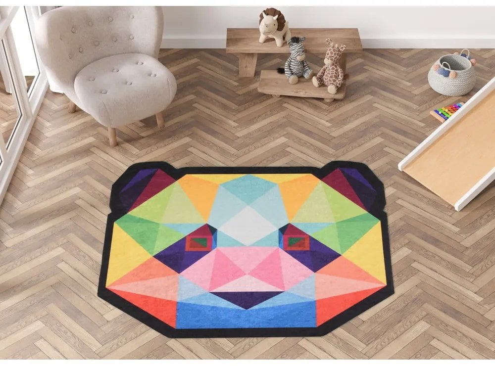 Dywan dziecięcy odpowiedni do prania ø120 cm Rainbow Panda – Vitaus