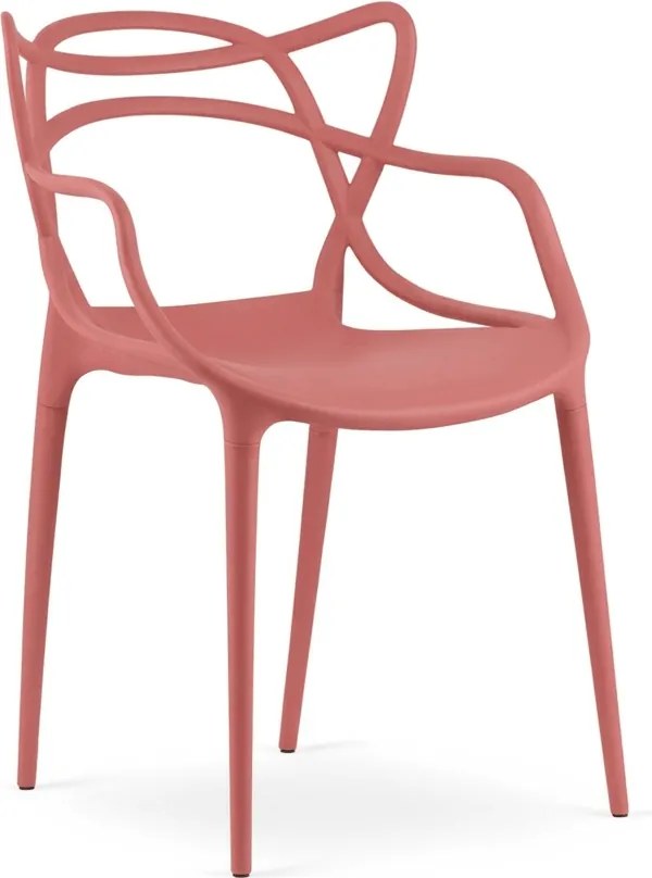 Korolowe plastikowe krzesło KATO