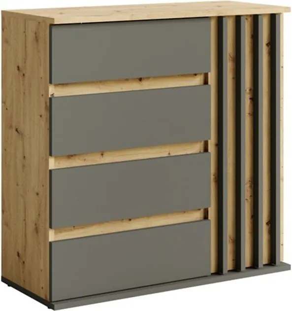 Komoda DALIA 80 cm do Salonu Sypialni Dąb artisan