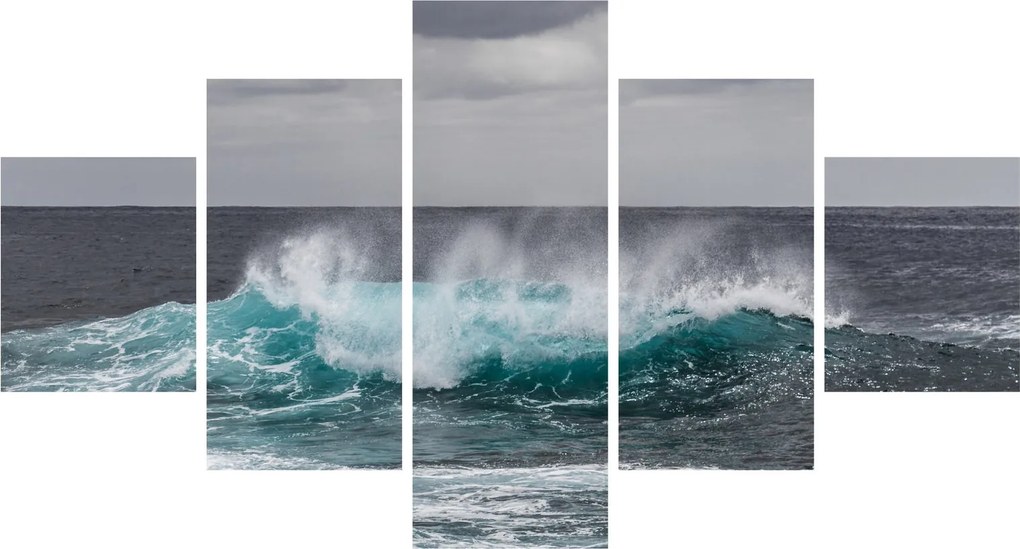 Obraz - Fale w oceanie (125x70 cm)