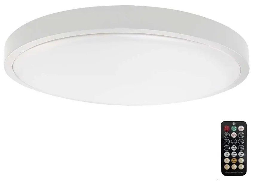 LED Plafon łazienkowy z czujnikiem LED/24W/230V 3000K IP44 biały