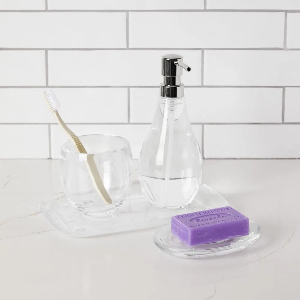 Plastikowy kubek na szczoteczki do zębów Droplet – Umbra