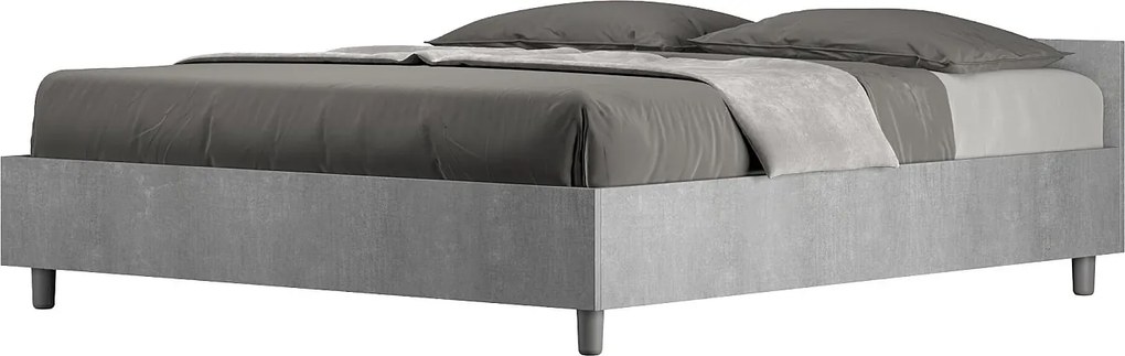 Łóżko bez stelaża 160x200 Cementu Nuamo