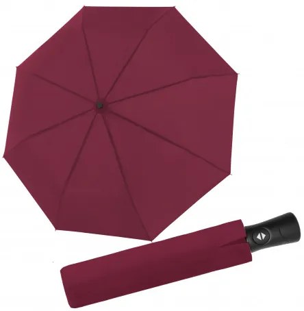 Fiber SUPERSTRONG - w pełni automatyczny parasol męski/kobiecy royal berry