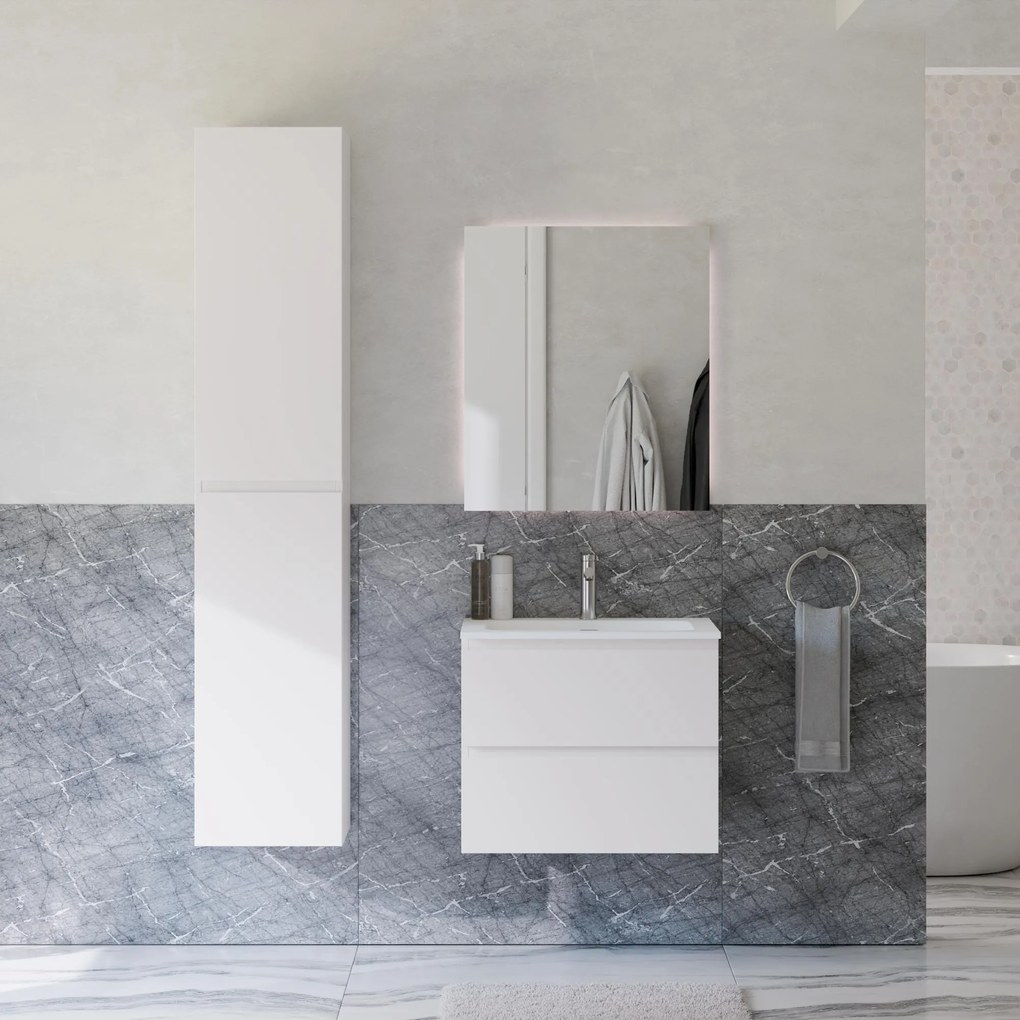 Badmöbel Set AVA 60 cm mit Waschbecken
