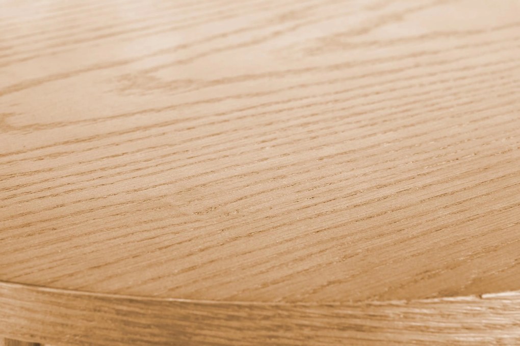 Stolik kawowy okrągły Tamis 80 cm - naturalny