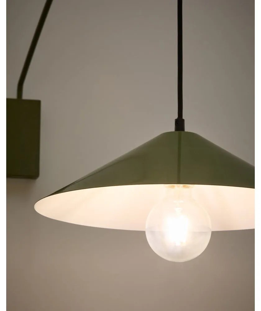Zielony kinkiet ø 35 cm Kally – Kave Home