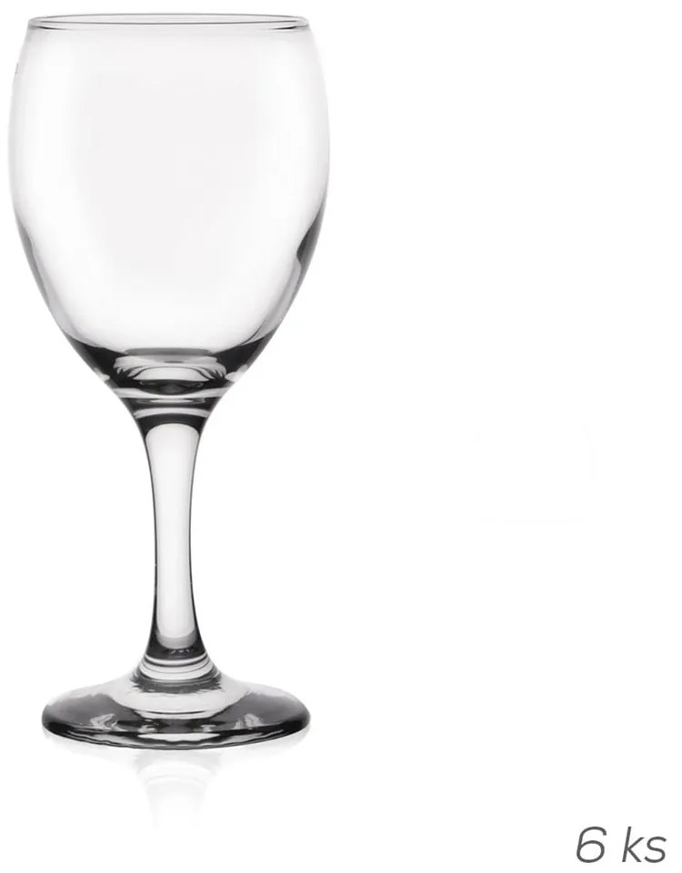 Kieliszki do wina zestaw 6 szt. 245 ml Empire – Orion
