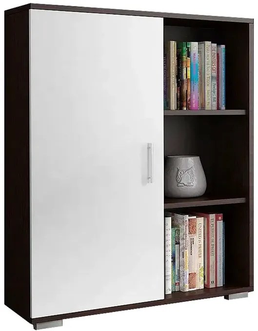 Komoda biała + wenge E0-W52