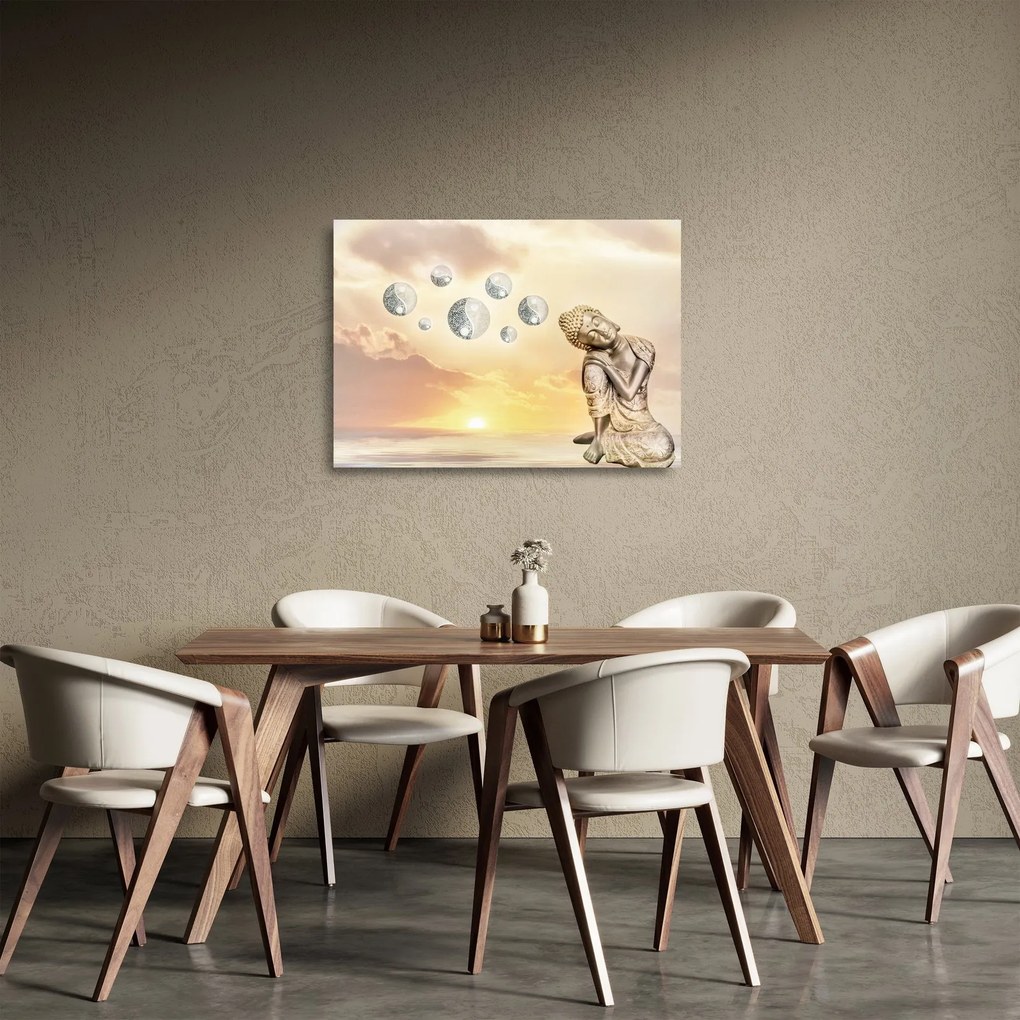 Obraz na szkle - Czas medytacji (70x50 cm)