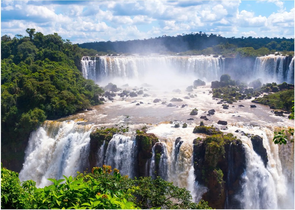 Obraz wodospadu Iguassu (70x50 cm)