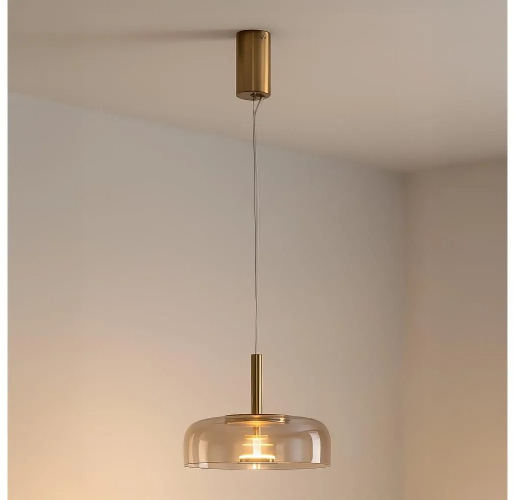 LED Żyrandol na lince LOBBY LED/8W/230V 3000K śr. 30 cm