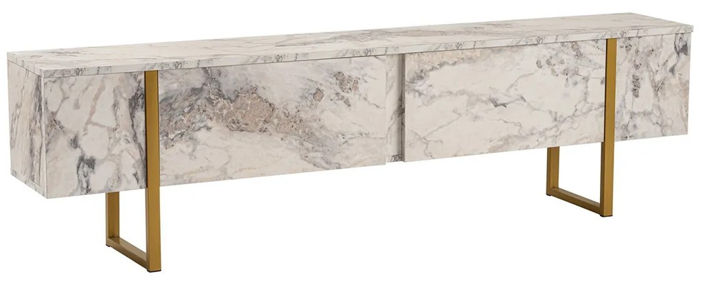 Stolik TV Serenity Gold