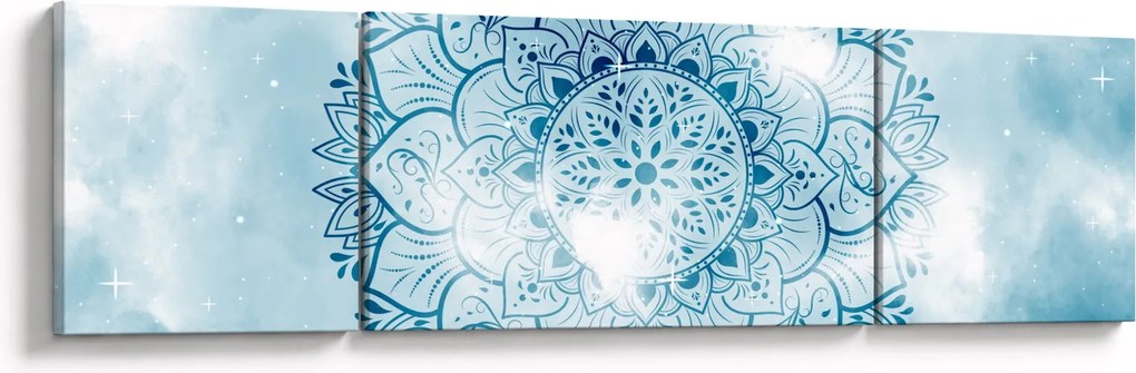 Obraz - Niebiańska mandala (170x50 cm)