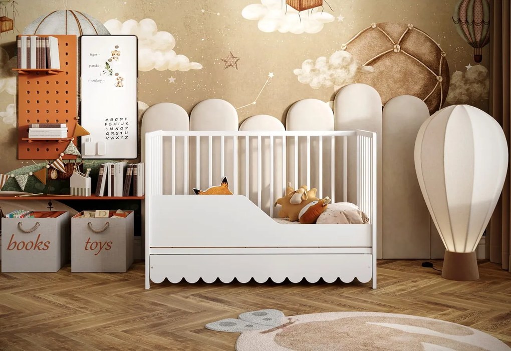 Łóżeczko Senso 120/60 z szufladą