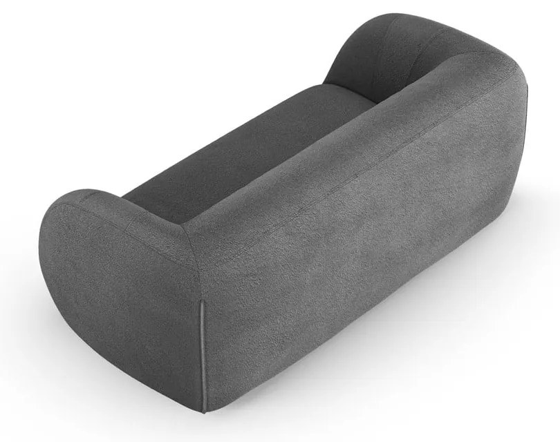 Szara sofa z materiału bouclé 210 cm Essen – Cosmopolitan Design