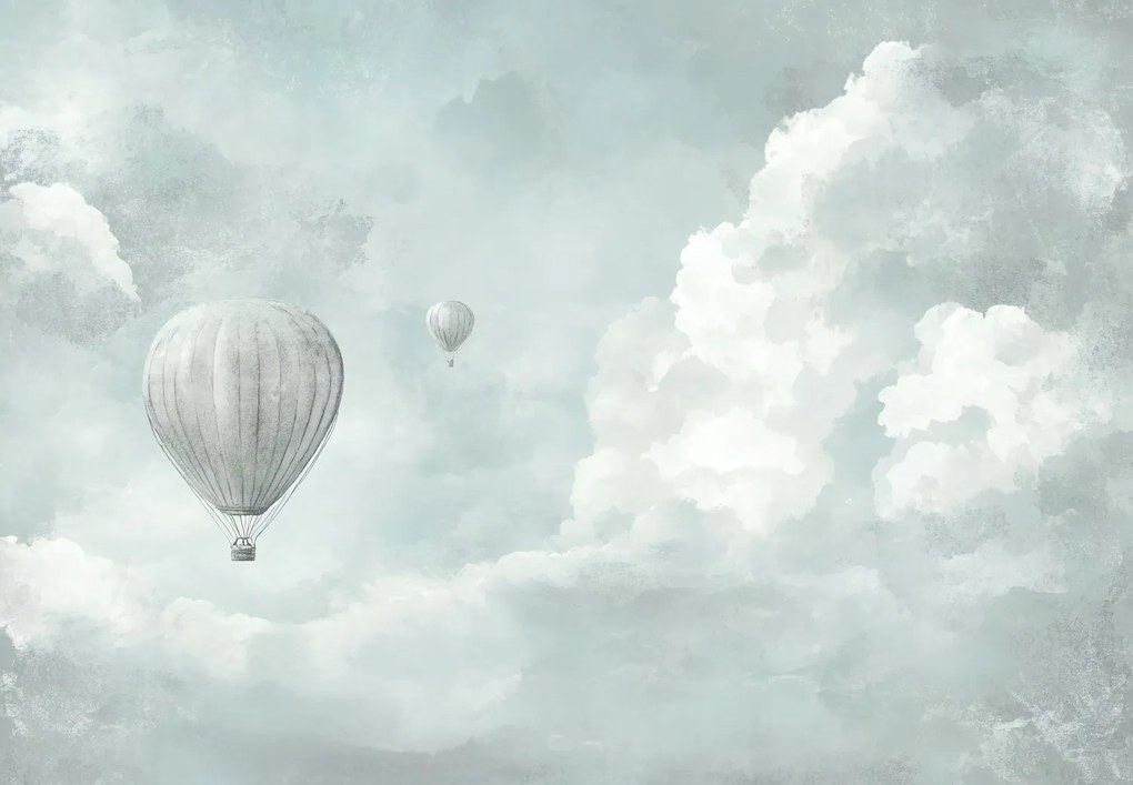 Fototapeta - Balony na niebie (196x136 cm)