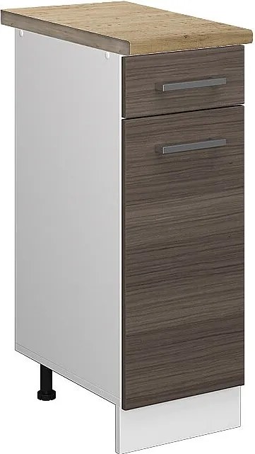 Szafka dolna do kuchni szlachetna szarość 30x60x81.6 r-line