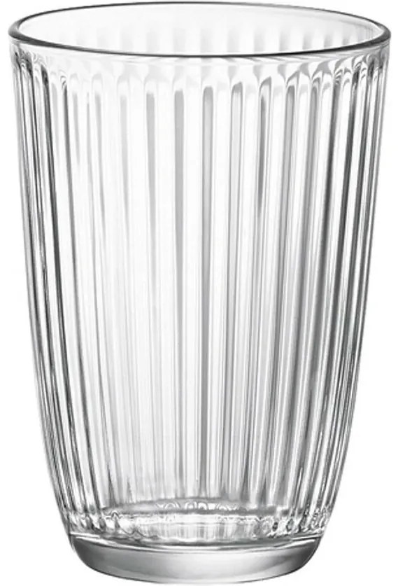 Bormioli Rocco 6-częściowy zestaw szklanek long drink Line, 390 ml, 390 ml
