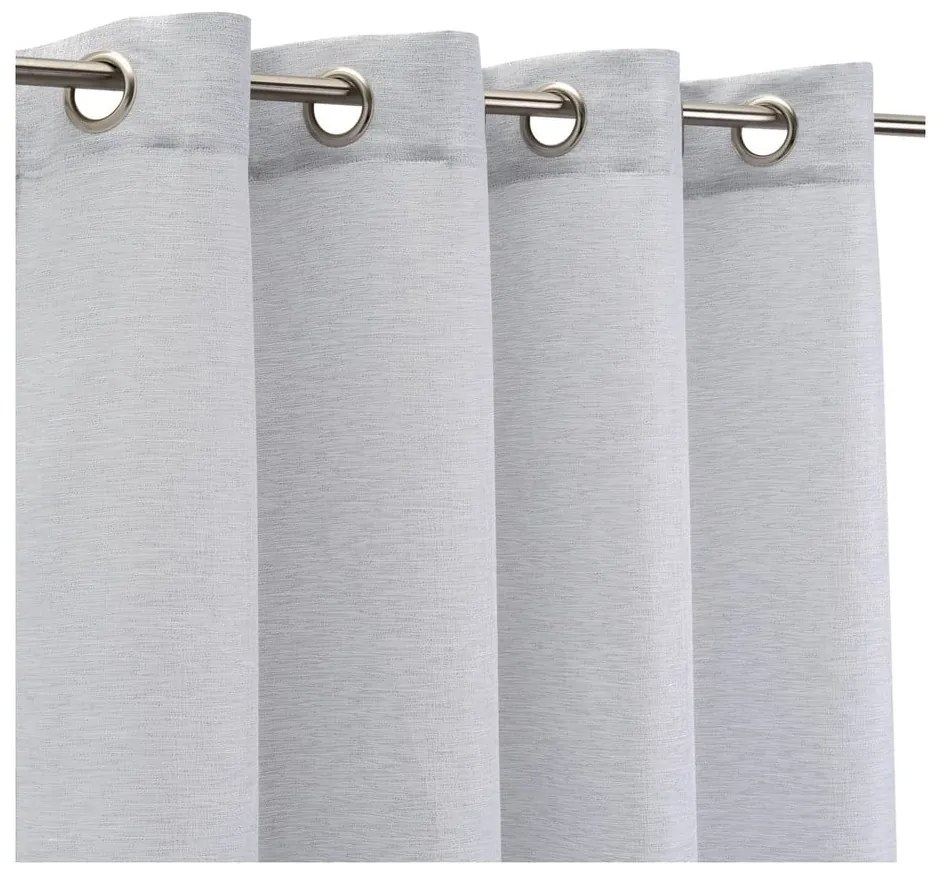 Jasnoszara zasłona 140x260 cm Luz – Casa Selección