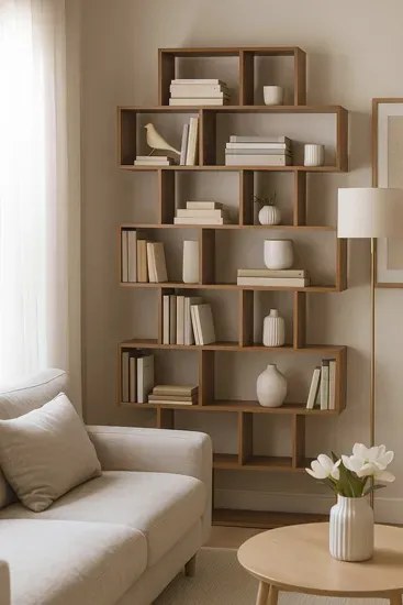 Szary otwarty regał stojący lub wiszący C2-C64