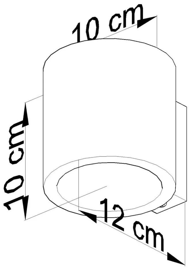 Drewniany kinkiet Sollux Roda